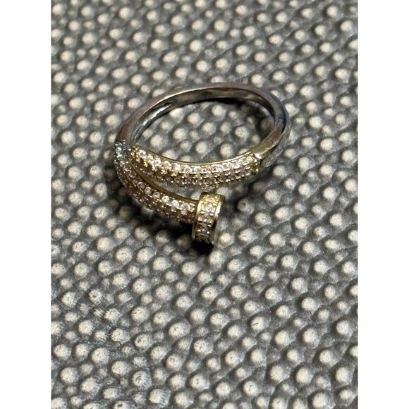 BRACHA Nail Ring in Gold One Size Womens Plated - Picture 4 of 7